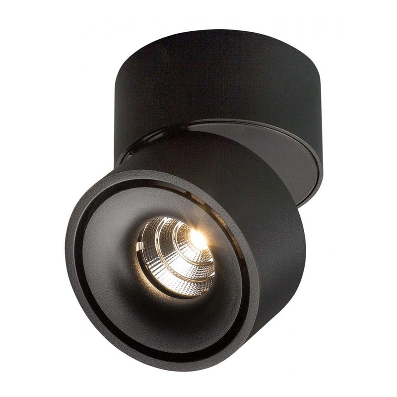 LED Aufbauleuchte Simple 680lm Schwarz