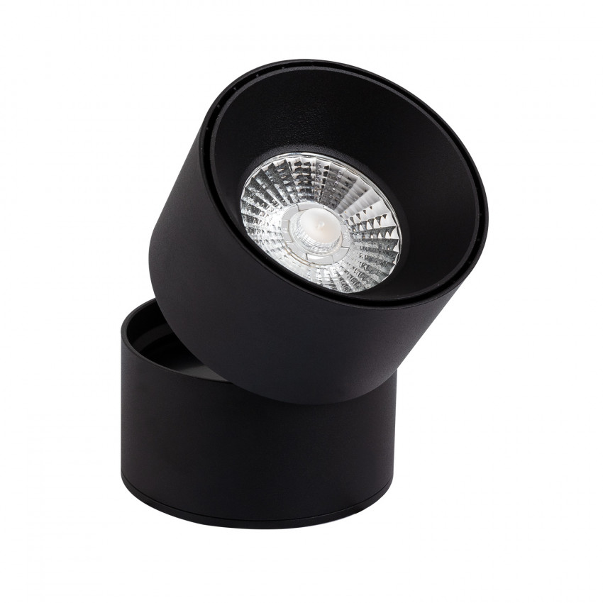 LED-Wandleuchte Aniba 30W Rund Schwarz