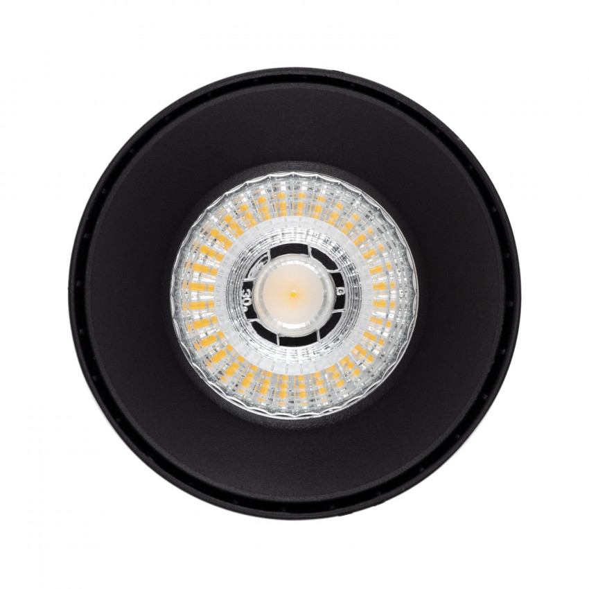 LED-Wandleuchte Aniba 30W Rund Schwarz