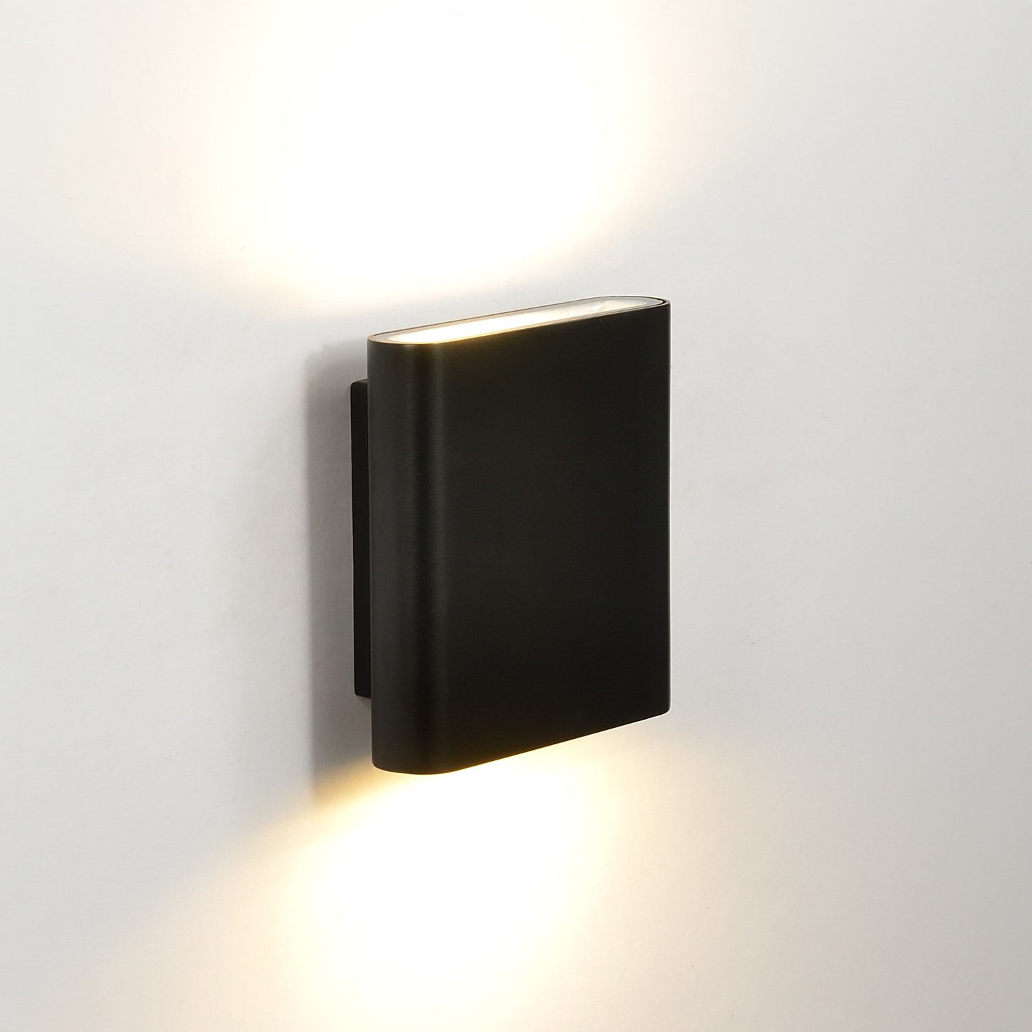 LED Wandleuchte Vesta 12W Schwarz