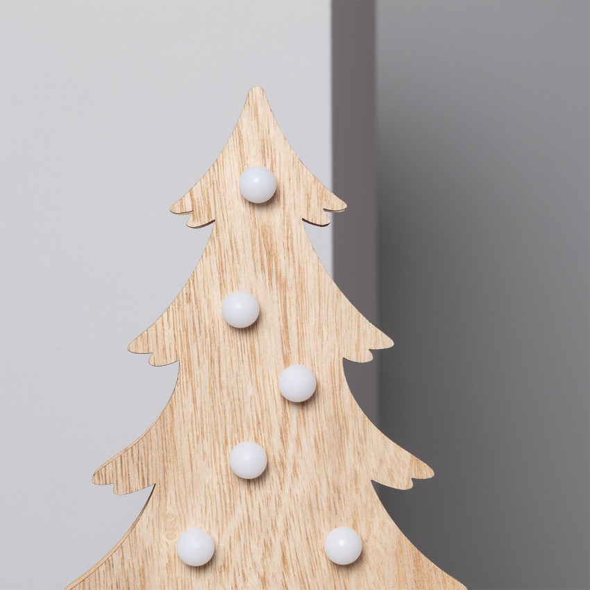 LED-Weihnachtsbaum bois mit Batterie