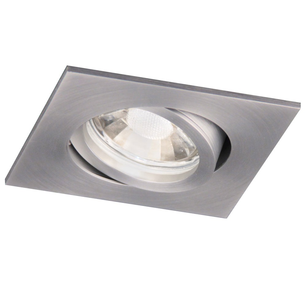 Brumberg LED Decken-Einbauleuchte 470lm Titan-Matt dim2warm IP65