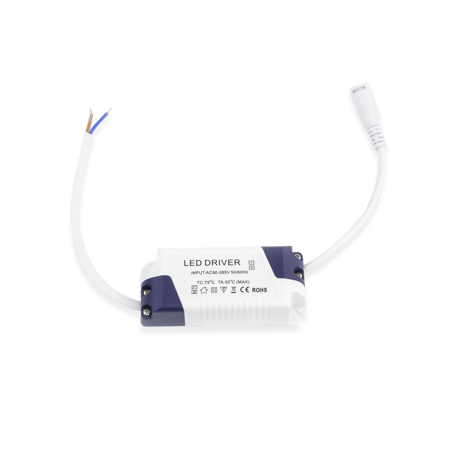 LED-Deckeneinbauleuchte Rund Super Slim 6W Ausschnitt Ø110mm