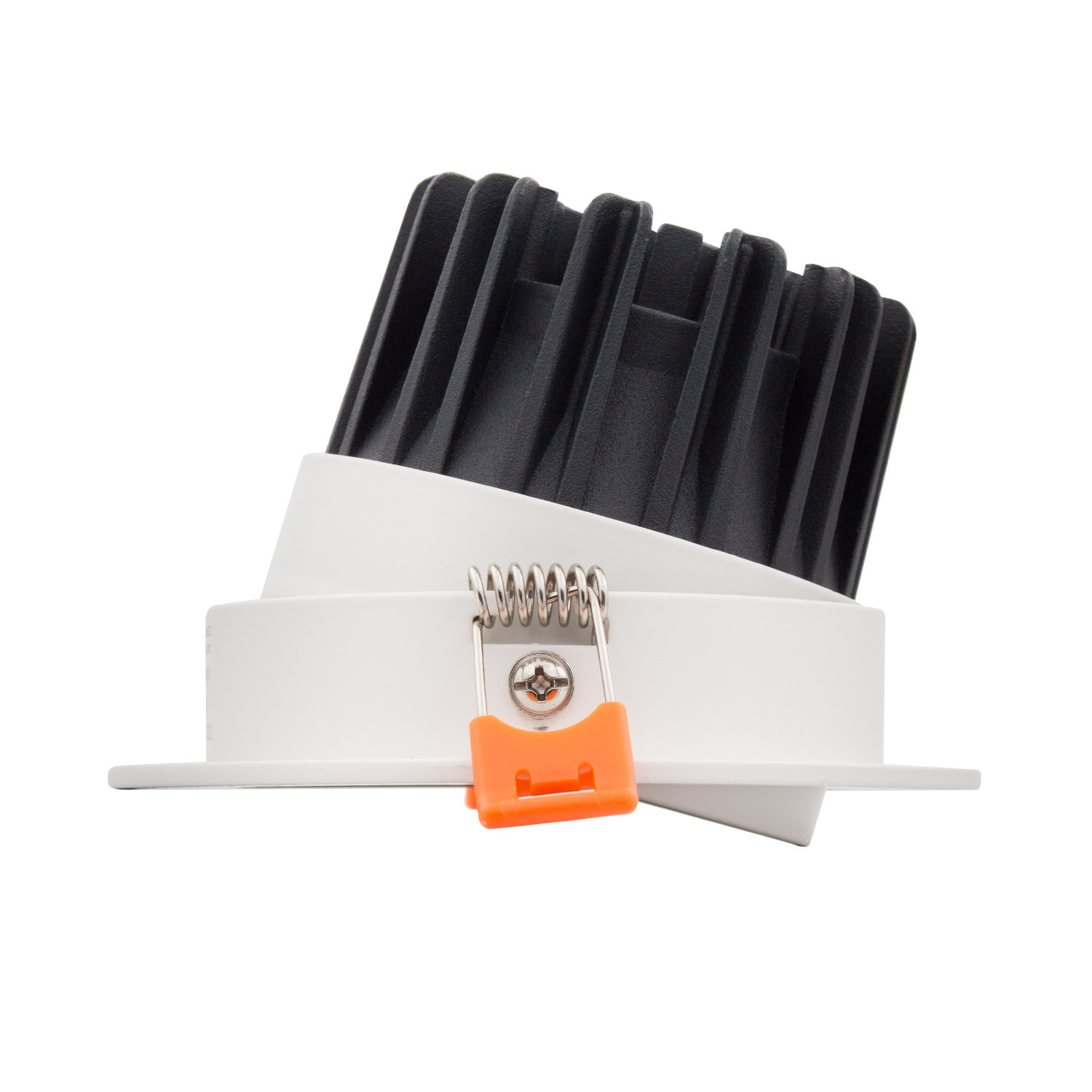 LED Strahler Downlight Schwenkbar Rund COB 15W Weiss Ausschnitt Ø 110mm