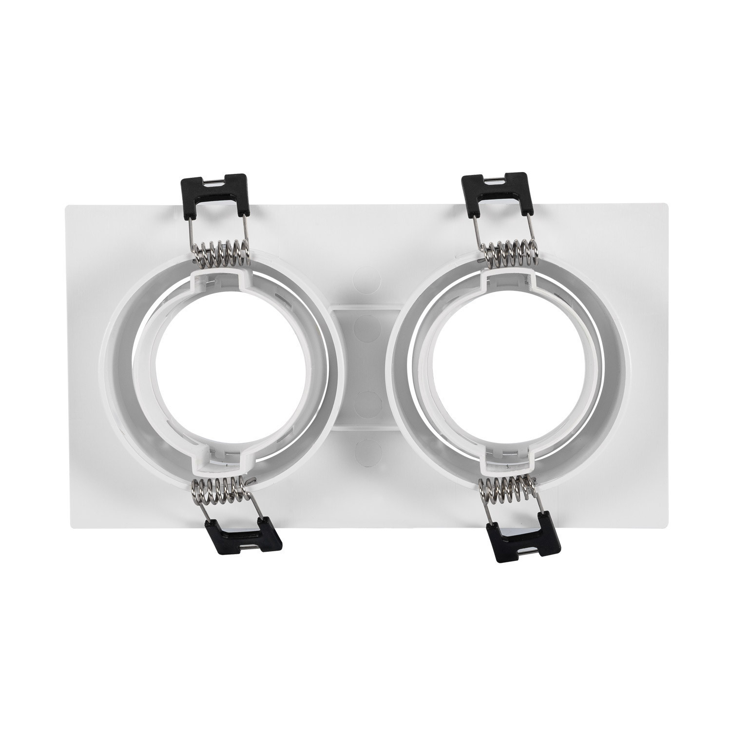 Downlight Eckig Schwenkbar GU10 6W Briallantweiss Ausschnitt 75x15 mm PC