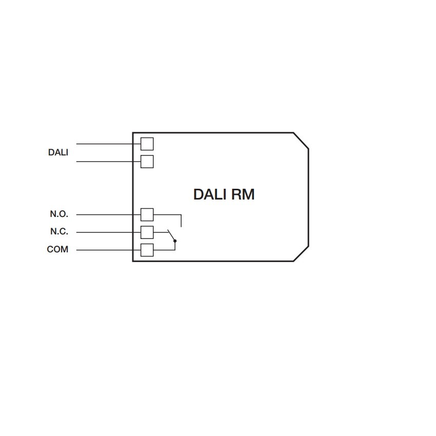 DALI-Ansteuermodul für 1 Relais TRIDONIC