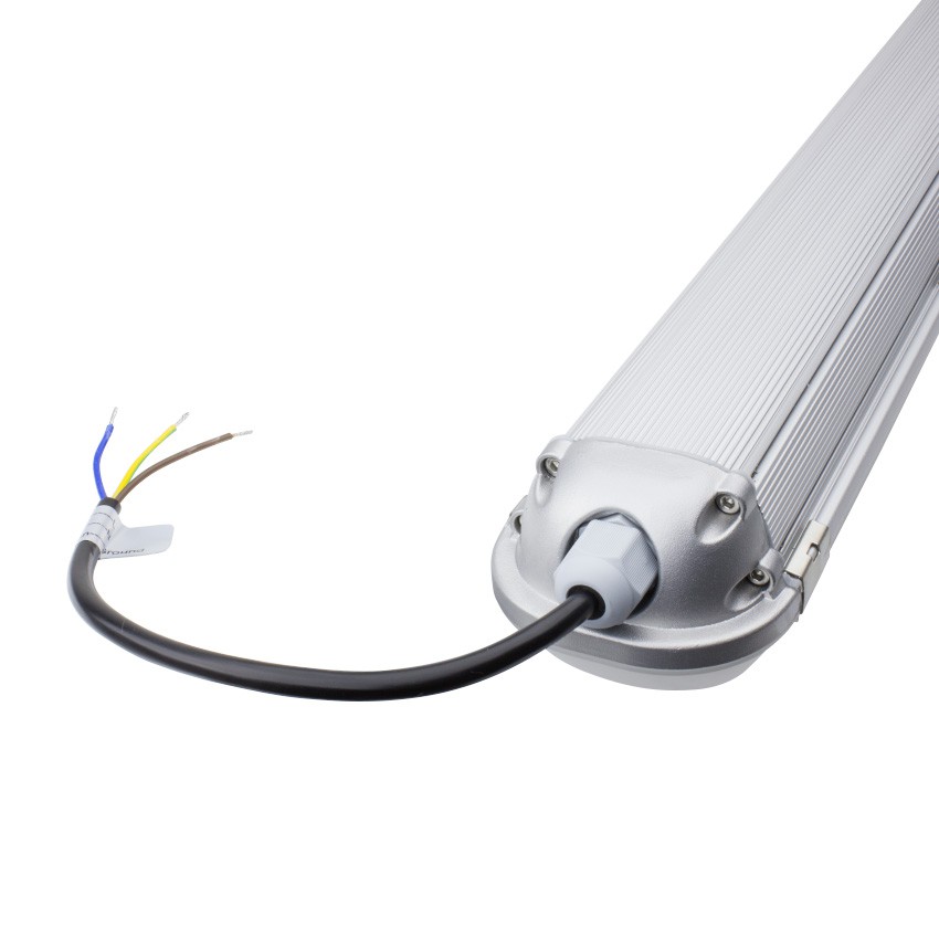 Feuchtraum LED-Wannenleuchte 1500mm aus Aluminium 70W 6200lm IP65