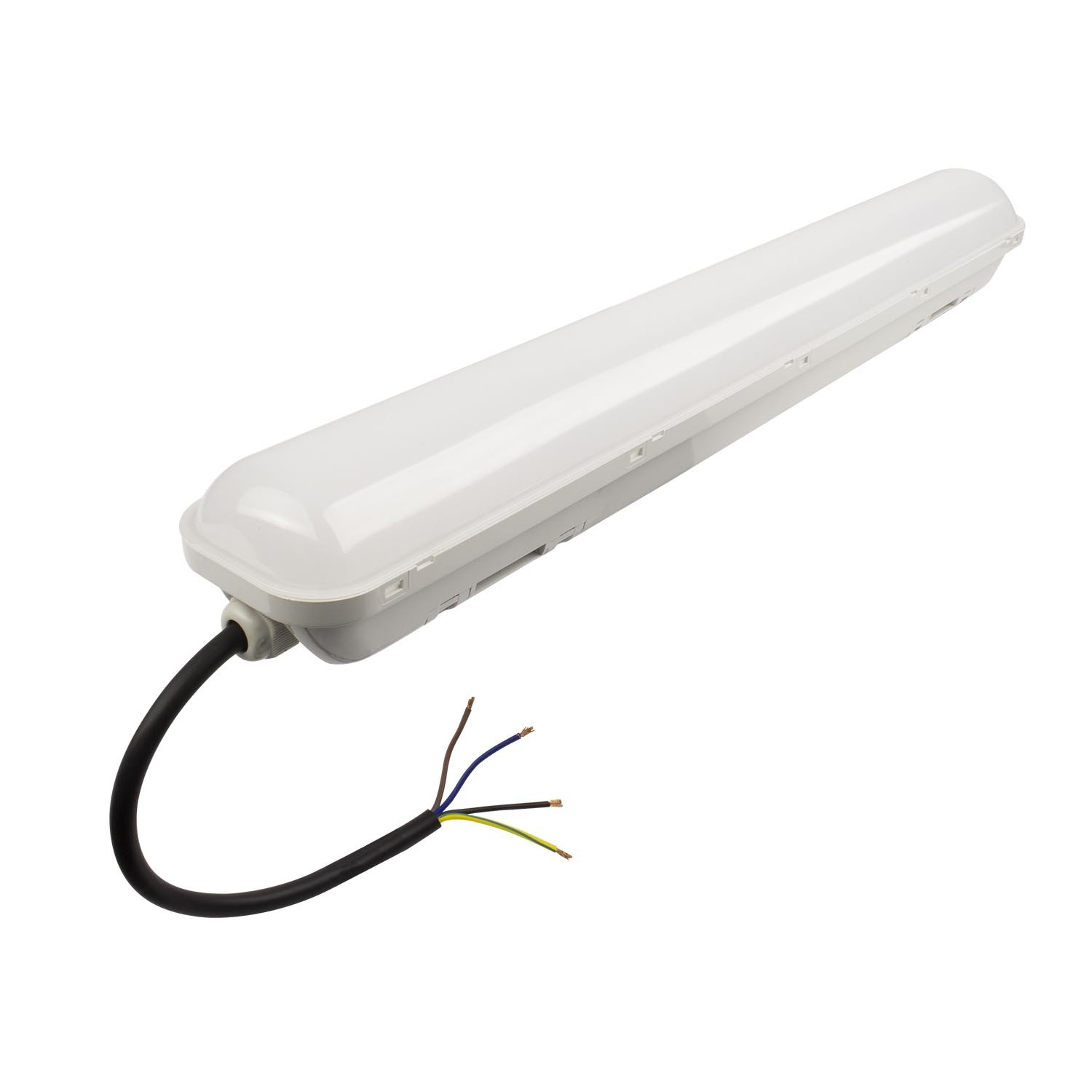 LED Wannenleuchte integriert 600mm 18W Dimmbar 1-10V IP65