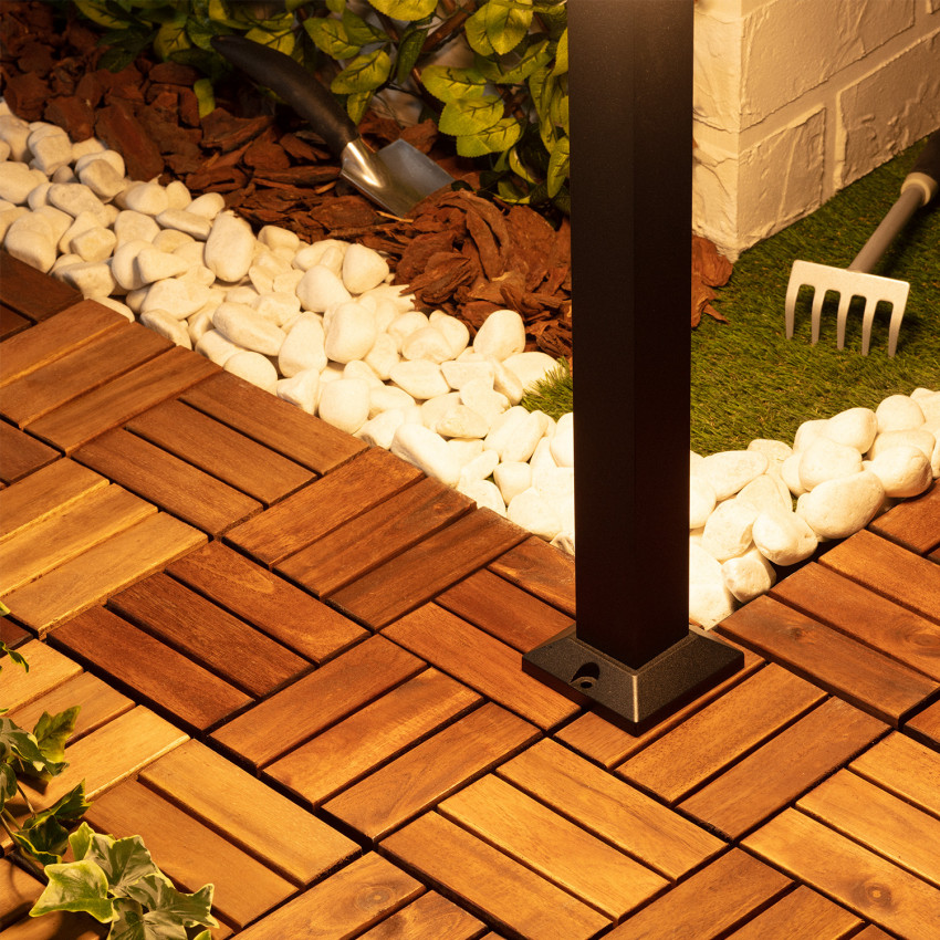 LED Wegeleuchte Jaraz 12W Warmweiß 3000K IP54