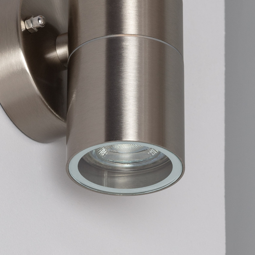 Wandleuchte Mélo Inox Stahl