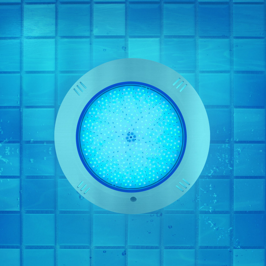 LED-Pool-Strahler Aufbau rostfreier Edelstahl 35W Kaltes Weiß 6000K 12V AC/DC