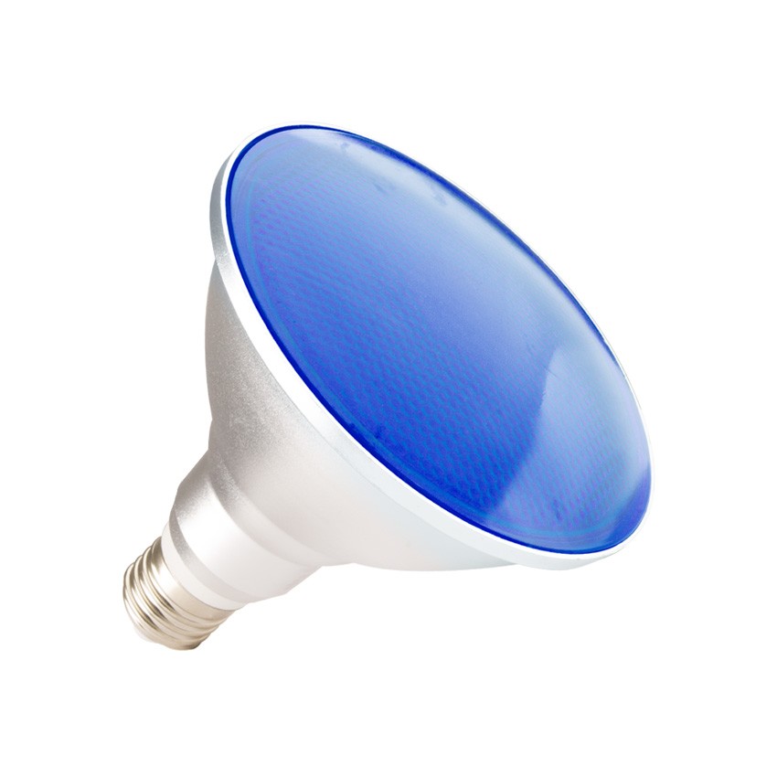 LED Lampe E27 PAR38 15W Waterproof IP65 Blaues Licht