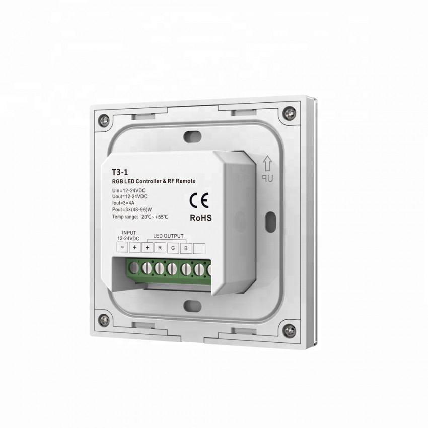 Touch Panel mit RF-Dimmer für LED-Streifen RGBW