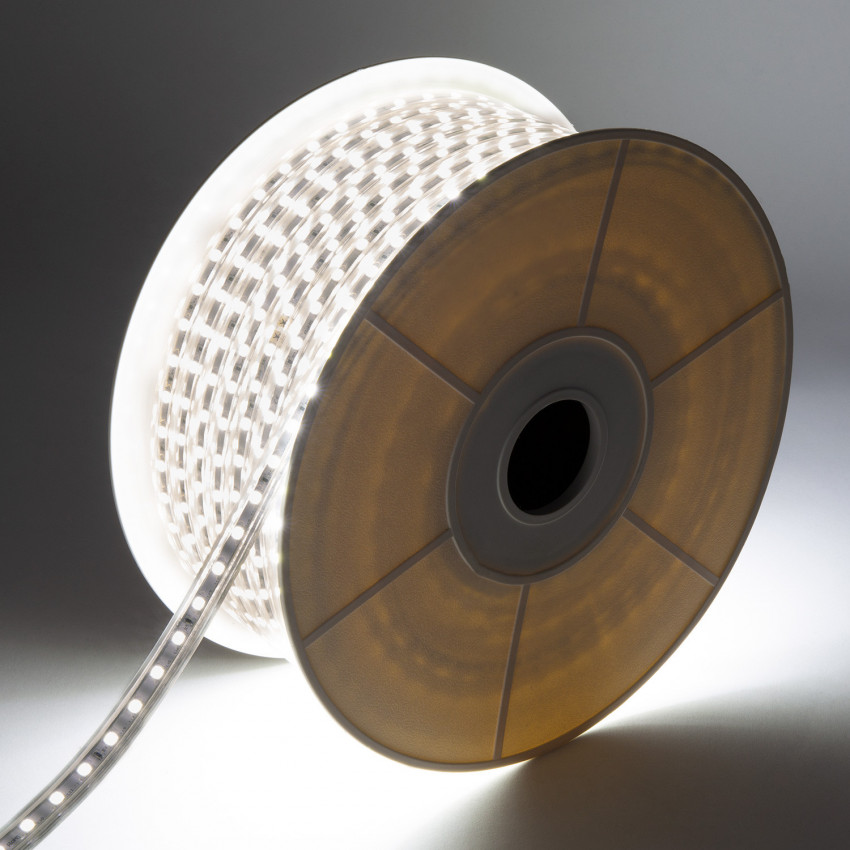 LED-Streifen Dimmbar 220V AC 60 LED/m Neutrales Weiss IP65 nach Mass Schnitt jede 100cm