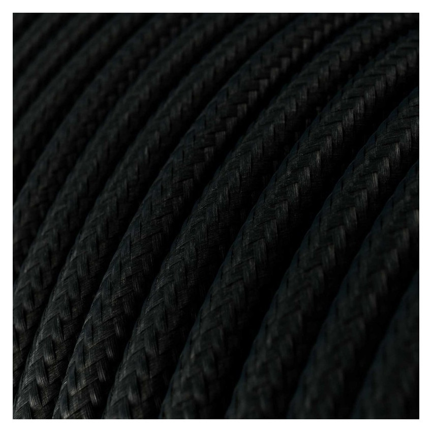 Lampe Suspendue Creative-Cables Modèle PDMV_ Abat-Jour Tub-E14 schwarz