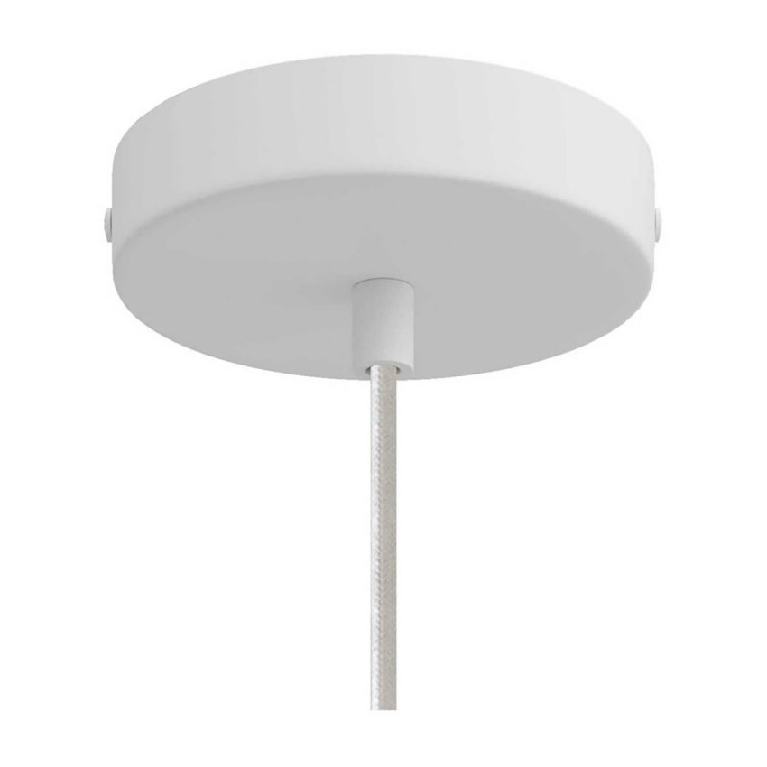 Lampe Suspendue Creative-Cables Modèle PDMV_ Abat-Jour Tub-E14 weiss