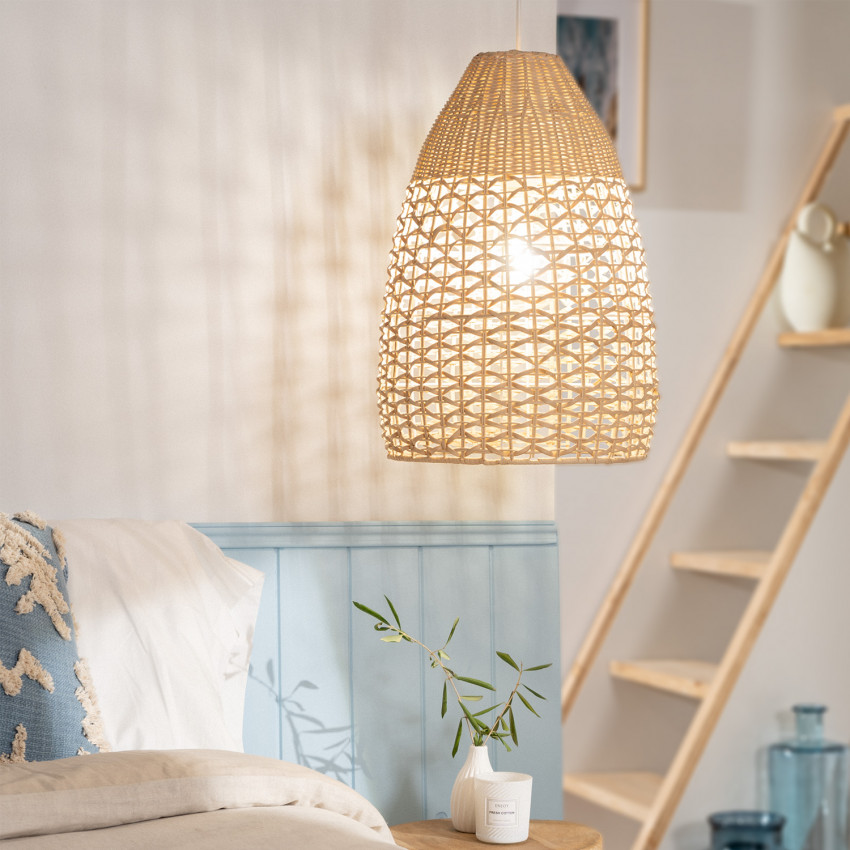 Hängeleuchte SAIL Long aus natürlich Bambus