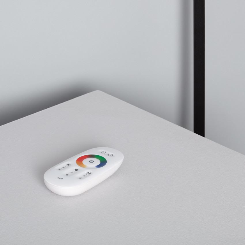 LED-Stehleuchte RGBWW Pulp 20W Schwarz