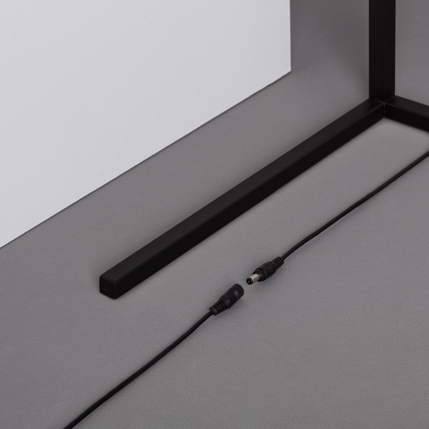 LED-Stehleuchte RGBWW Pulp 20W Schwarz