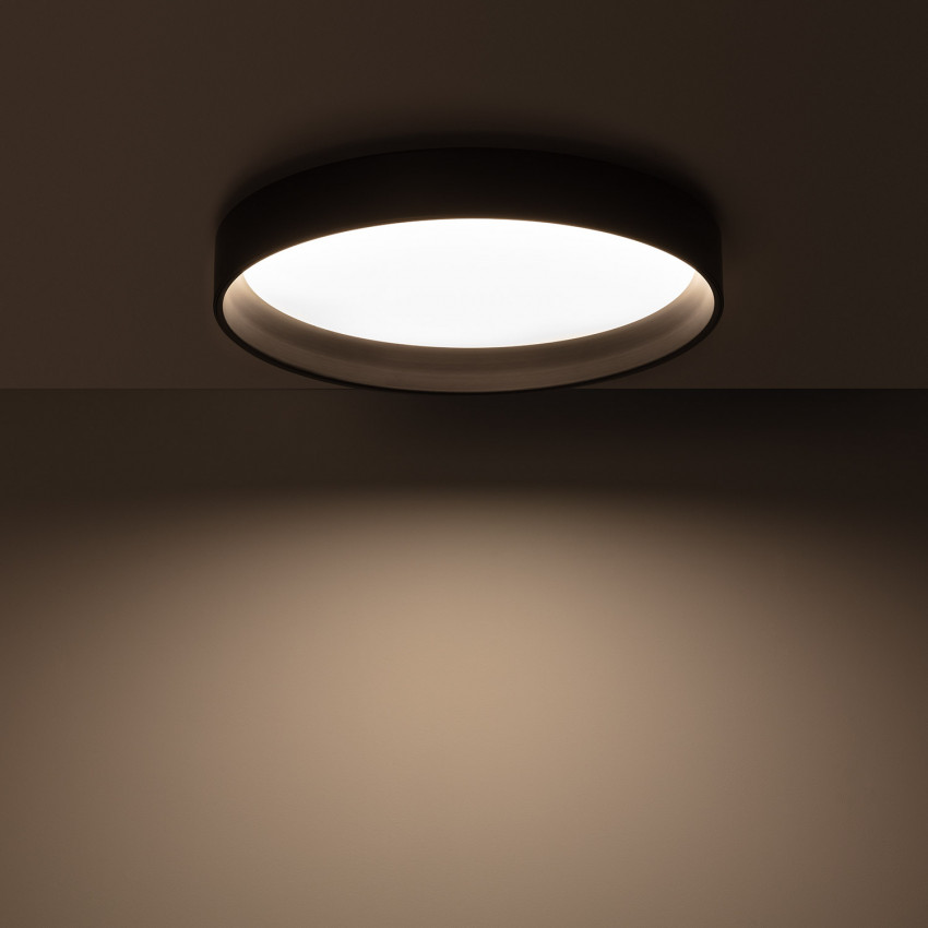 LED-Deckenleuchte Dari15W CCT Wählbar Schawarz