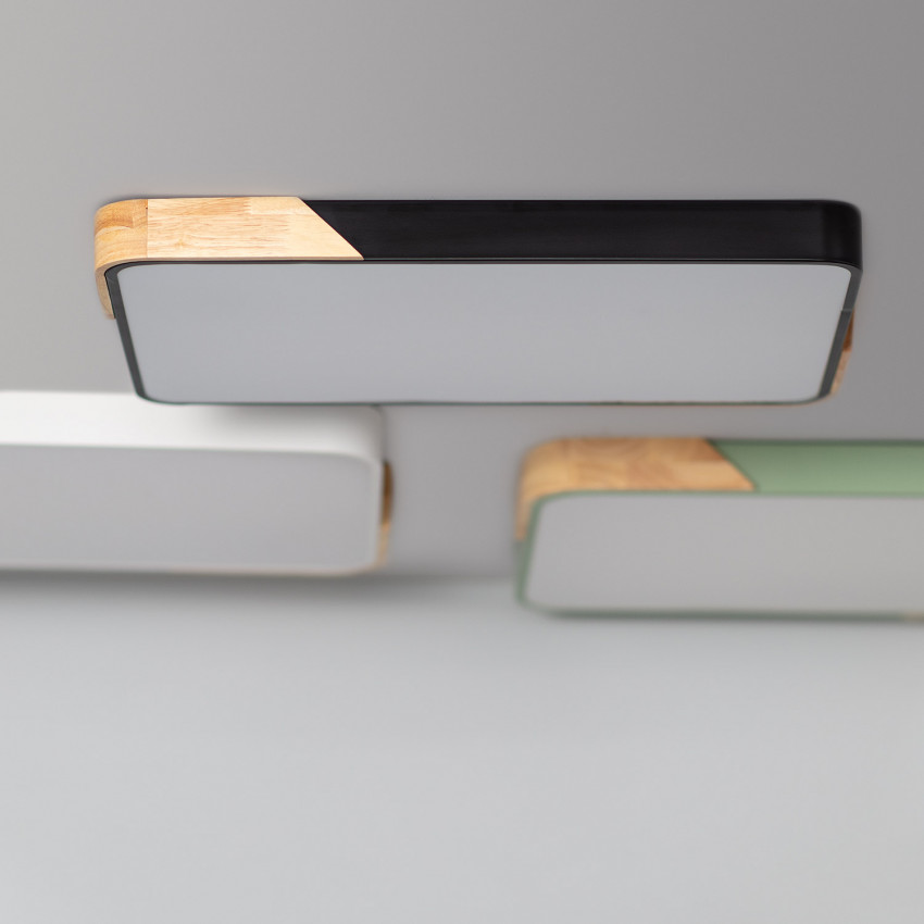 LED-Deckenleuchte Tino eckig CCT wählbare 30W