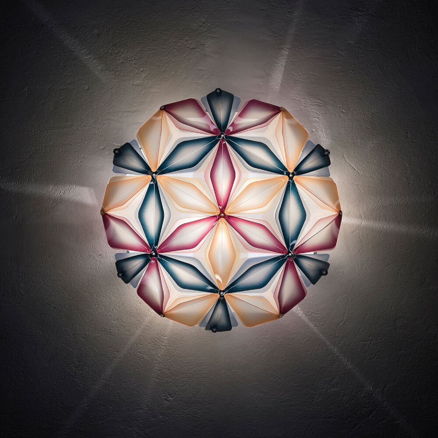 Slamp Wand- und Deckenleuchte La Vie handgefertigt