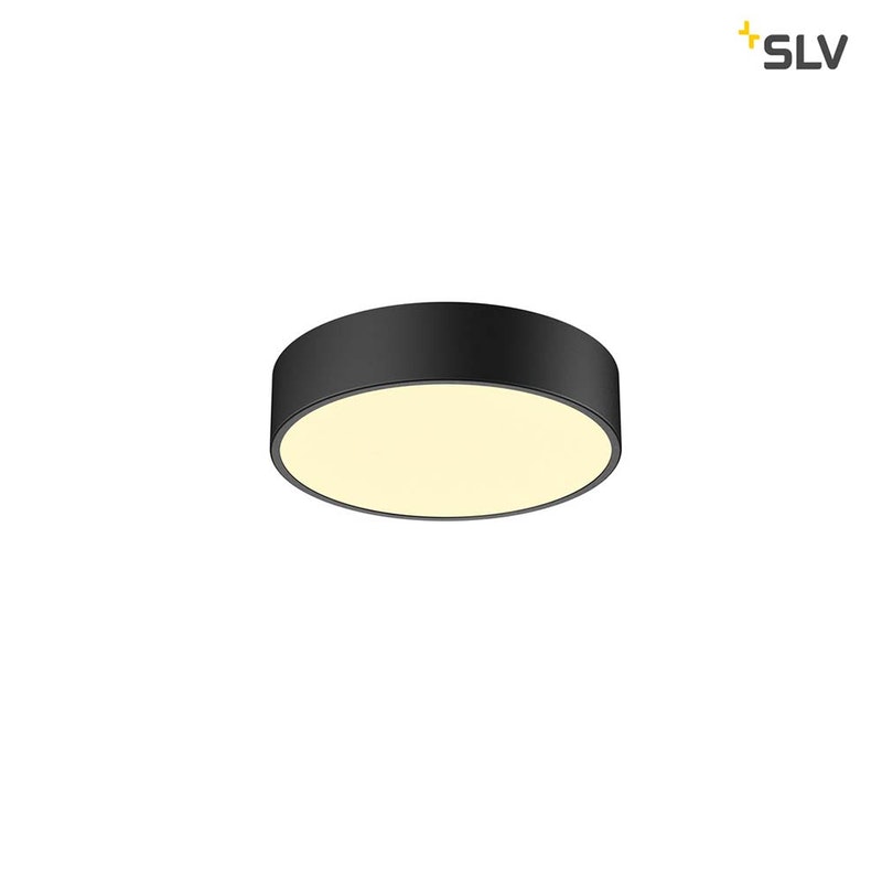 LED Deckenleuchte SLV Medo 30cm Triac Schwarz