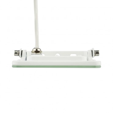 LED-Flutlichtstrahler Slim Glas Weiss10W 120lm/W IP65
