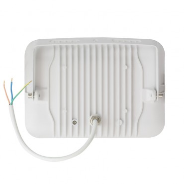 LED-Flutlichtstrahler Slim Glas Weiss 100W 120lm/W IP65