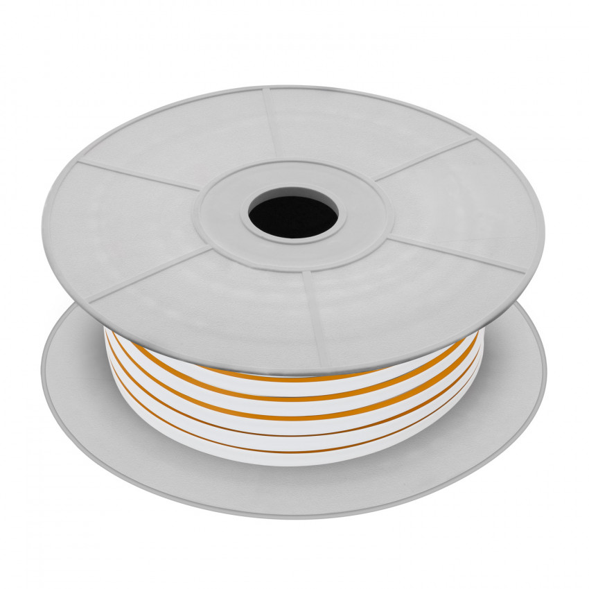 LED-Streifenrolle Neon 24V DC 120LED/m 50m Orange IP65