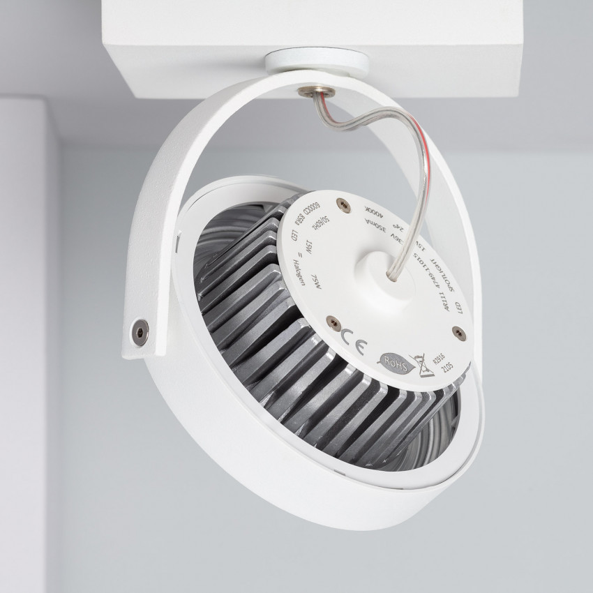 LED Strahler Cree Ausrichtbar 15W Weiss AR111 Dimmbar