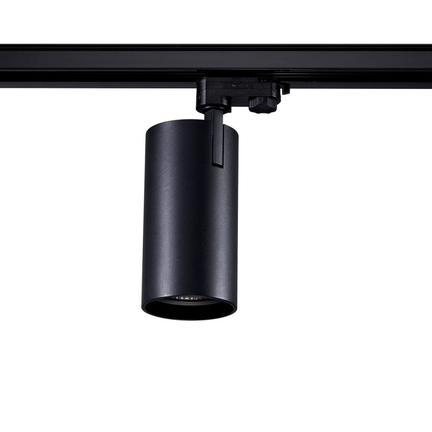 3-PH Schienen-Strahler VARIO 30W (CRI 90) LIFUD Schwarz matt