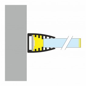 LED Profil MIKRO10 1000 Alu eloxiert