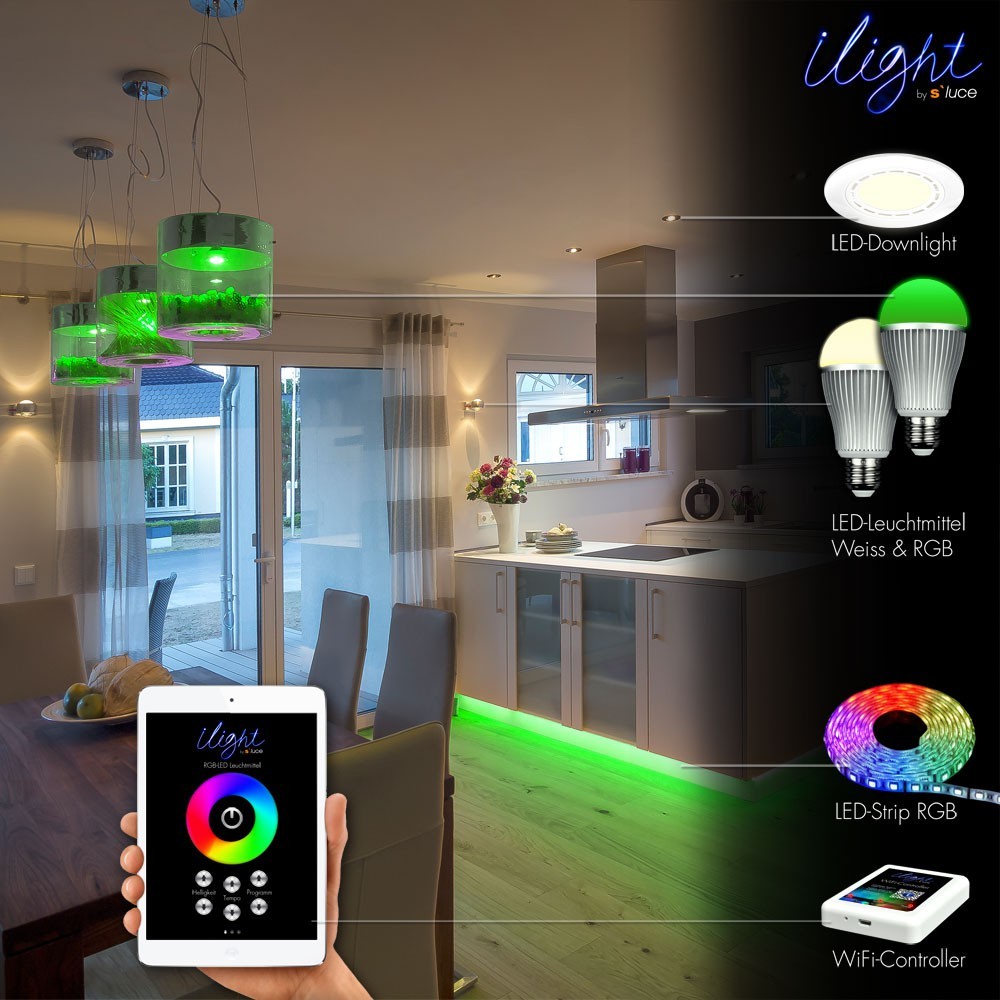 s.LUCE iLight WiFi-Controller zur Steuerung per Smartphone & Tableten