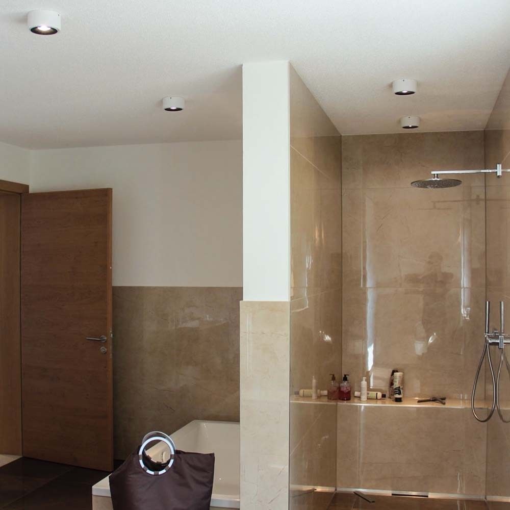 LED Aufbauspot Santa schwenkbar & dimmbar 980lm Warmweiß 3000K Weiß