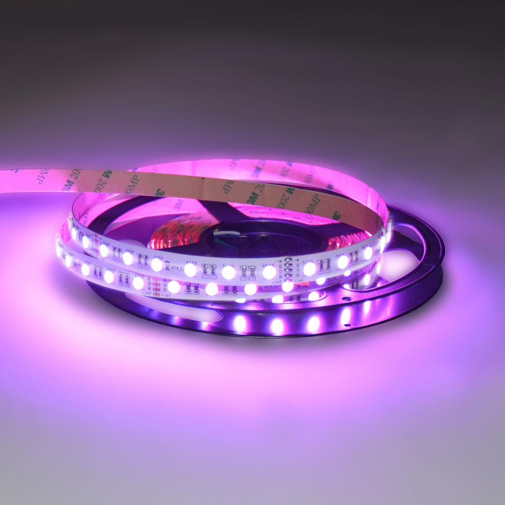 LED-Strip 19,2 W/m 5m RGB+Warmweiß 24V IP63