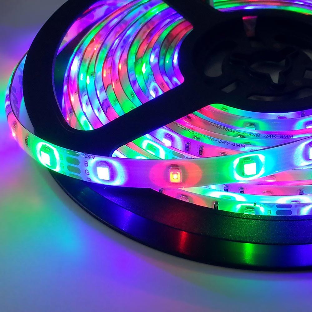 LED-Strip 14,4 W/m 60 LED/M RGB IP63 24V 5m